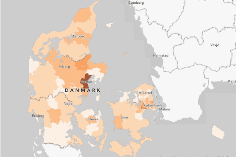 115 nye smittede - hele landet er ramt