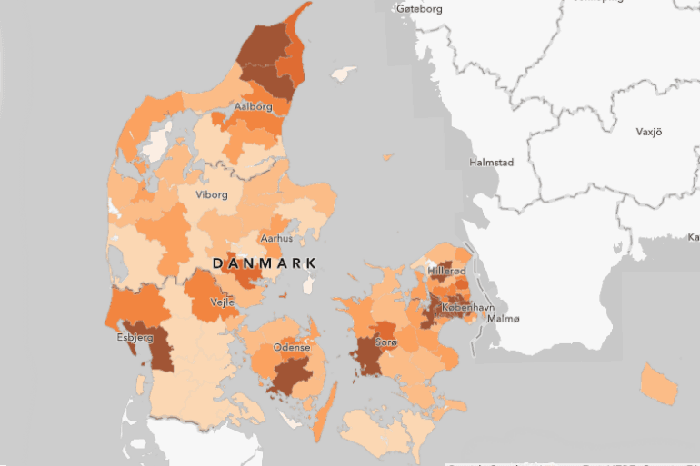 Foruroligende smittetal på Vestegnen og i Brønderslev 