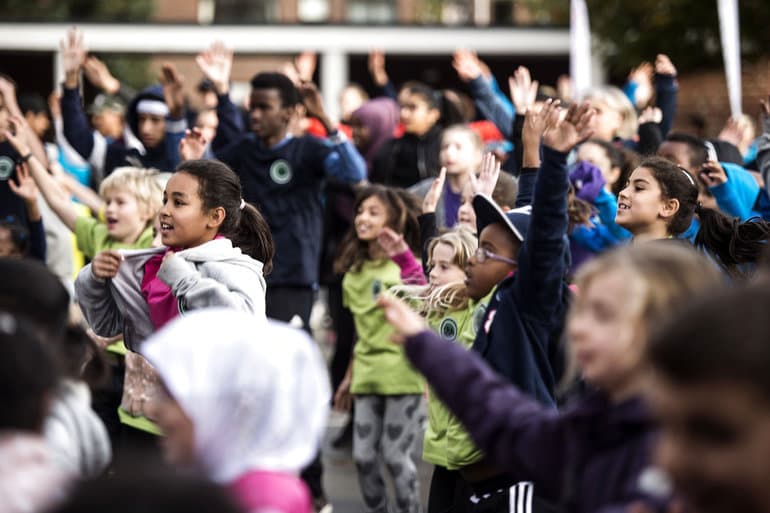 Under halvdelen af folkeskolerne opfylder krav om bevægelse