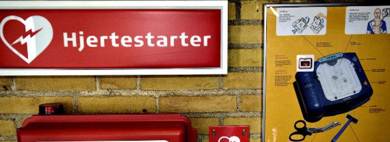 Halvdelen af hjertestarterne kan ikke bruges  