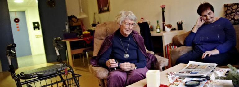 Kommunale besparelser udhuler midler til ældrepleje