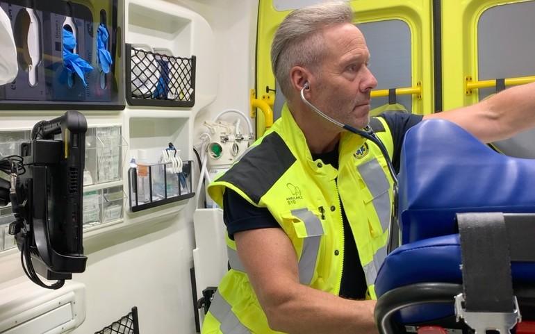 Ambulancereddere trives ringere end sygeplejersker
